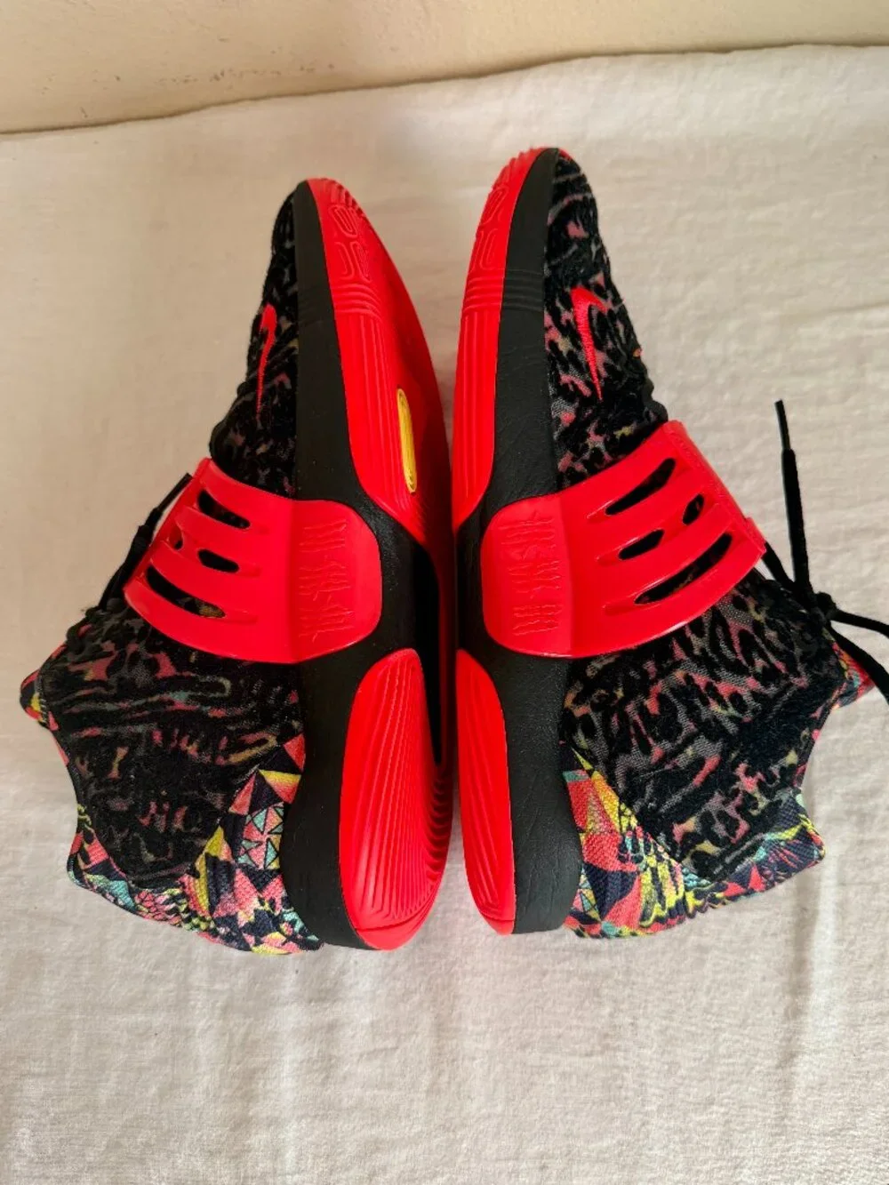 Nike KD 14 Black Bright Crimson KY-D Dream Mid Sneaker CW3935-002 Mens Sz 11.5